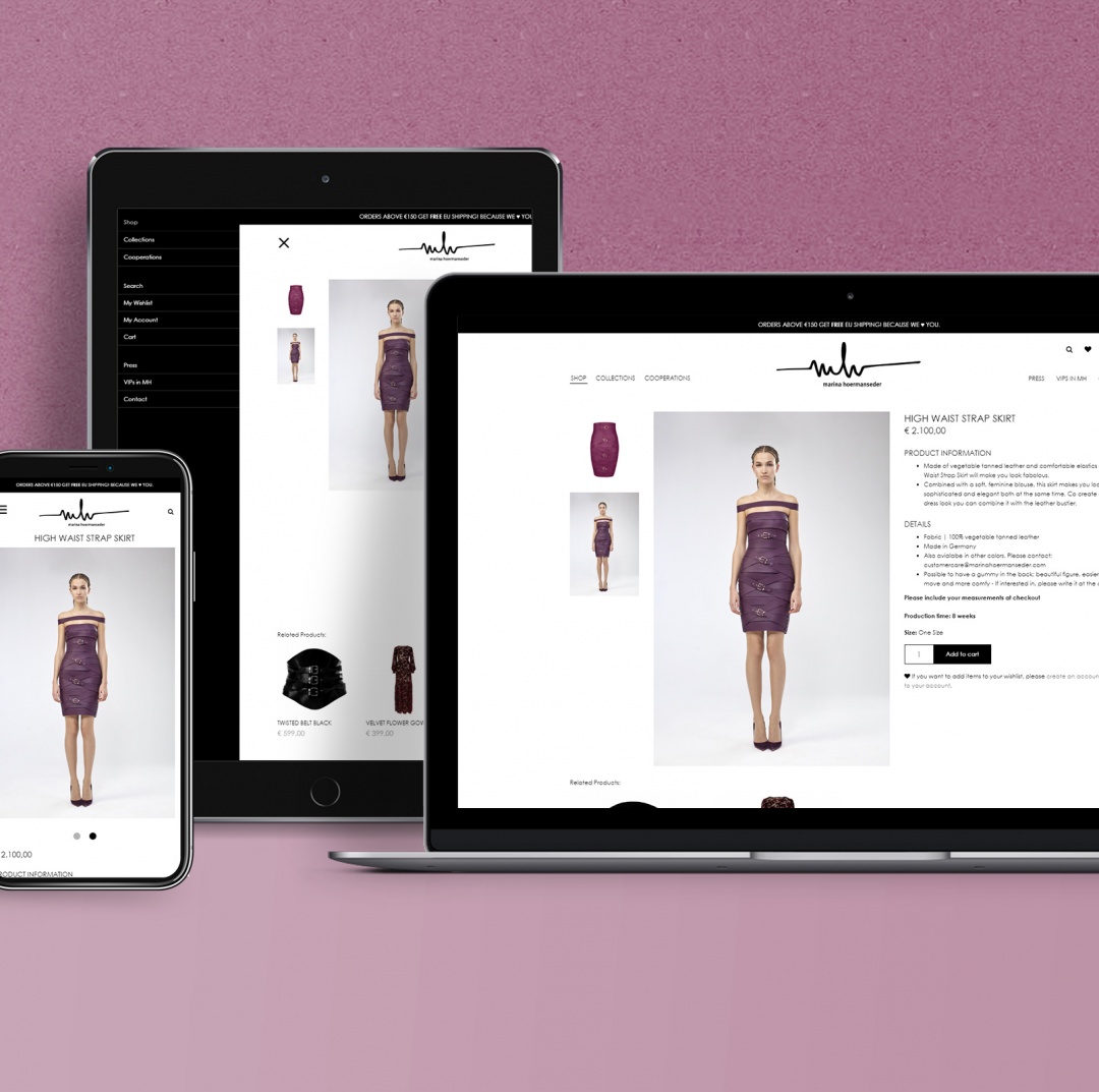 Marina Hoermanseder Website