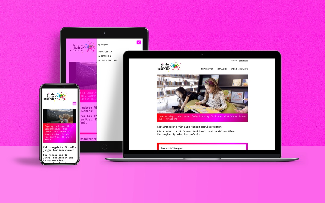 Benutzerfreundliche und moderne Website mit Drupal